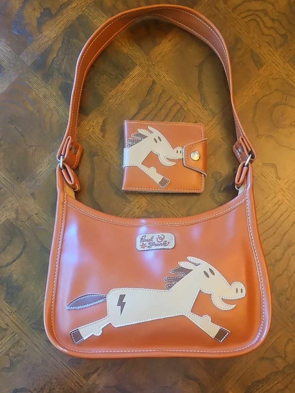 PAUL FRANK "LONGSHOT" Purse AND wallet. EXTREMLY RARE!